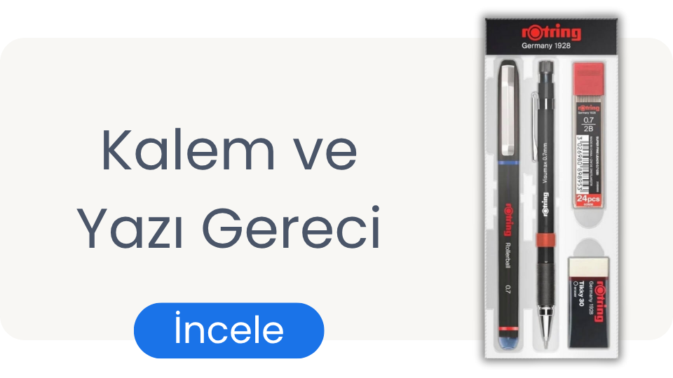 Kalem ve Yazı Gereci Ürünleri