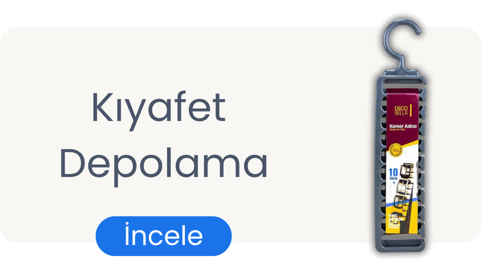 Kıyafet Depolama Ürünleri