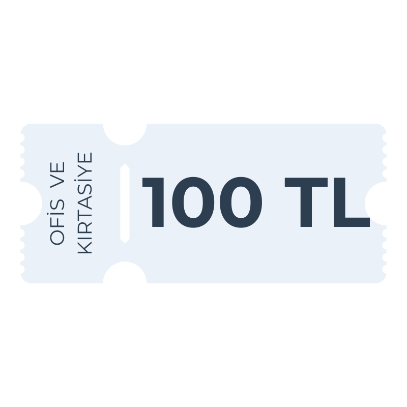 1000 TL ve Üzeri Ofis ve Kırtasiye Alışverişlerinde 100 TL İndirim Fırsatı