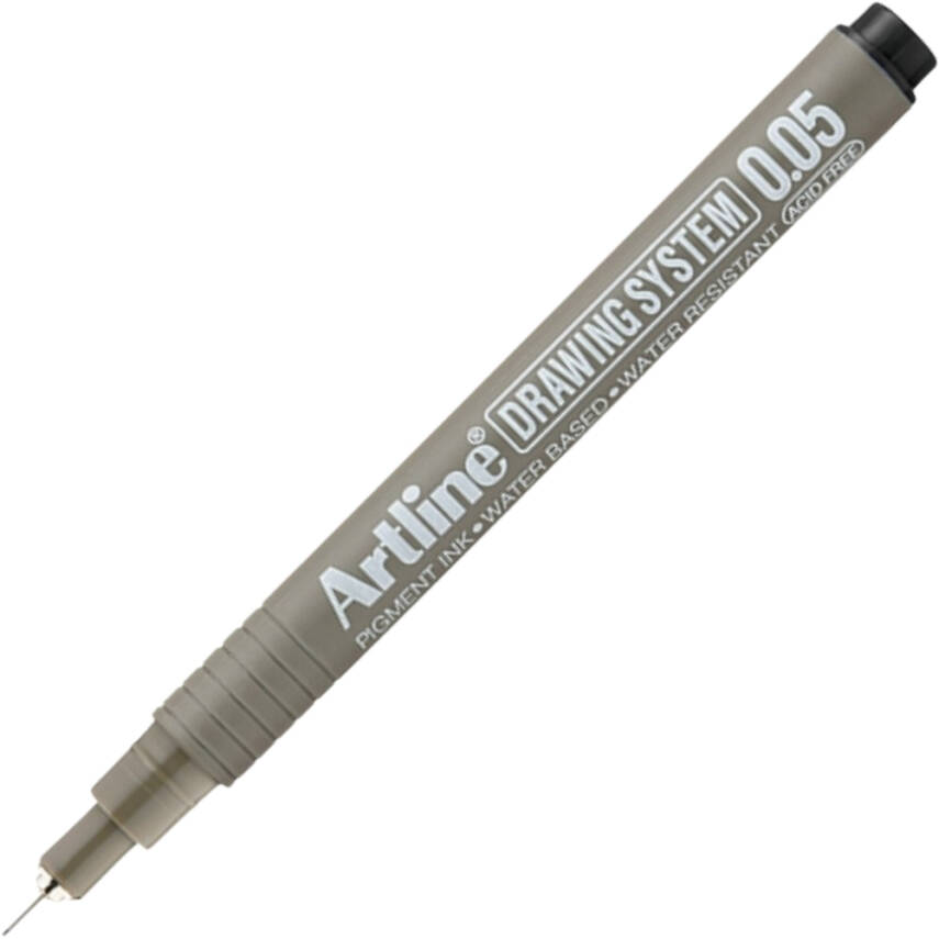 Artline Drawing System 2305 Teknik Çizim Kalemi, 0.05 mm Uçlu, Siyah - 1