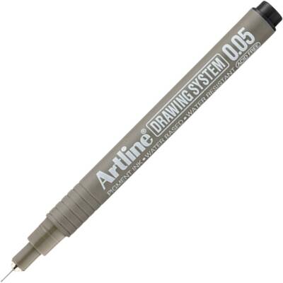 Artline Drawing System 2305 Teknik Çizim Kalemi, 0.05 mm Uçlu, Siyah - Artline