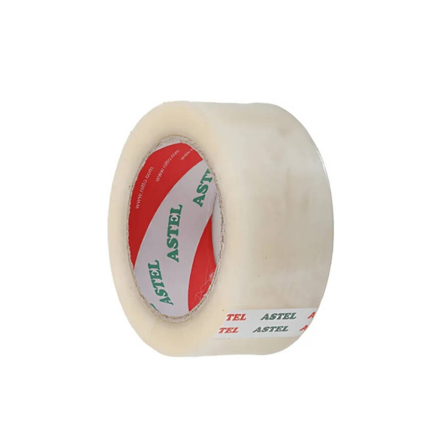 Astel Koli Bandı, 96 Adet, 45 mm x 40 m, Şeffaf, Hotmelt Yapışkan - 2