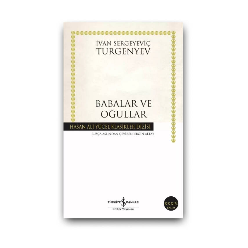 Babalar ve Oğullar (Karton Kapak) – Turgenyev, 100 Temel Eser | Roman - 1