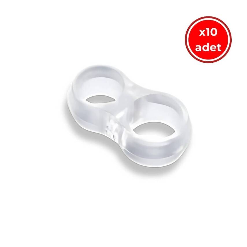 Beşel Plastik Kapı - Pencere Stoperi, 10 Adet, Silikon Durdurucu - 1