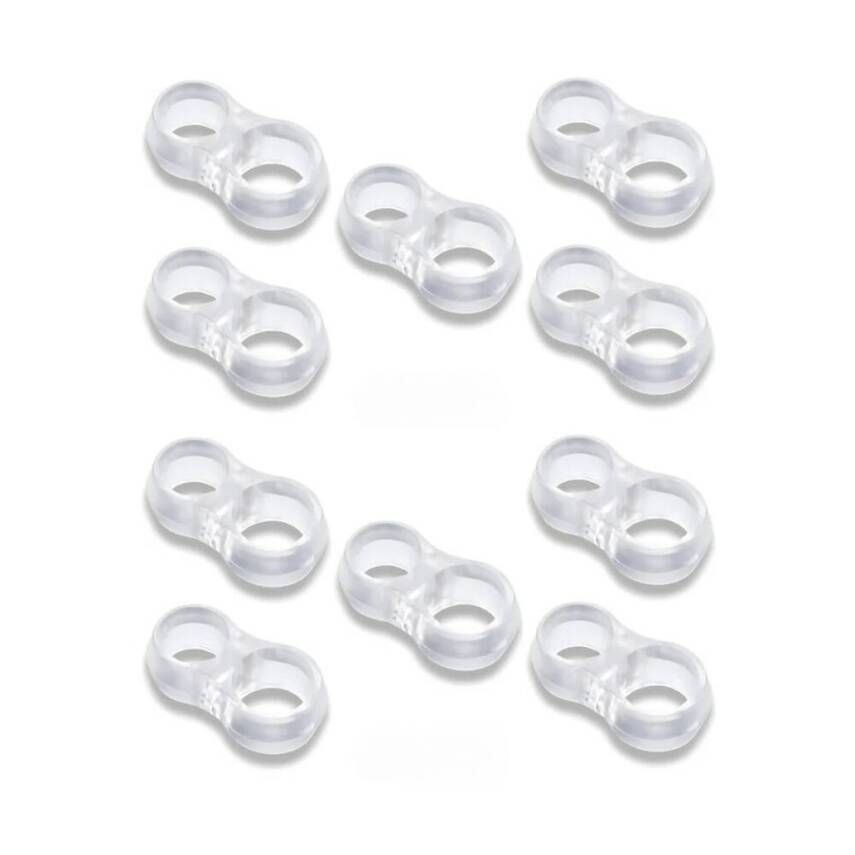 Beşel Plastik Kapı - Pencere Stoperi, 10 Adet, Silikon Durdurucu - 2