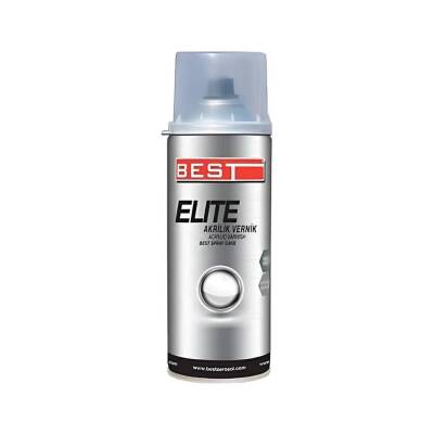 Best Elite Akrilik Vernik Sprey, 400 ml,Dayanıklı ve Yüksek Performans - Best
