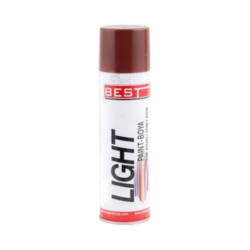 Best Light Çok Amaçlı Sprey Boya, Kahverengi, 400 ml, Hızlı Kurur - 1