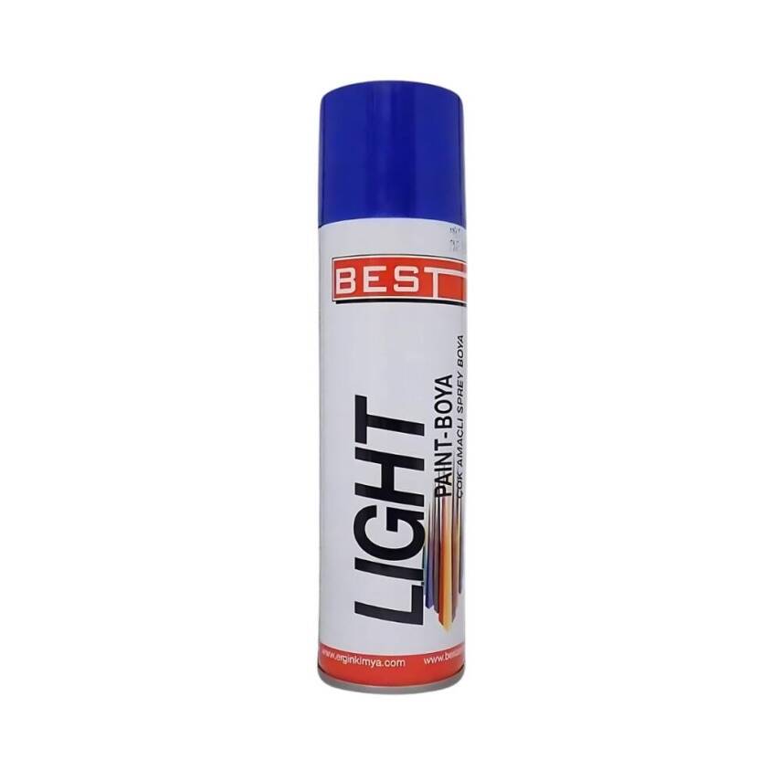 Best Light Çok Amaçlı Sprey Boya, Mavi, 400 ml, Hızlı Kuruyan Yapı - 1