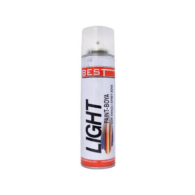 Best Light Çok Amaçlı Sprey Boya, Vernik, 400 ml, Hızlı Kuruyan Yapı - Best