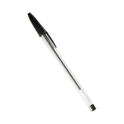 BIC Cristal Medium Tükenmez Kalem, 50 Adet, 3 km Yazma, Siyah, 1.0 mm - 5