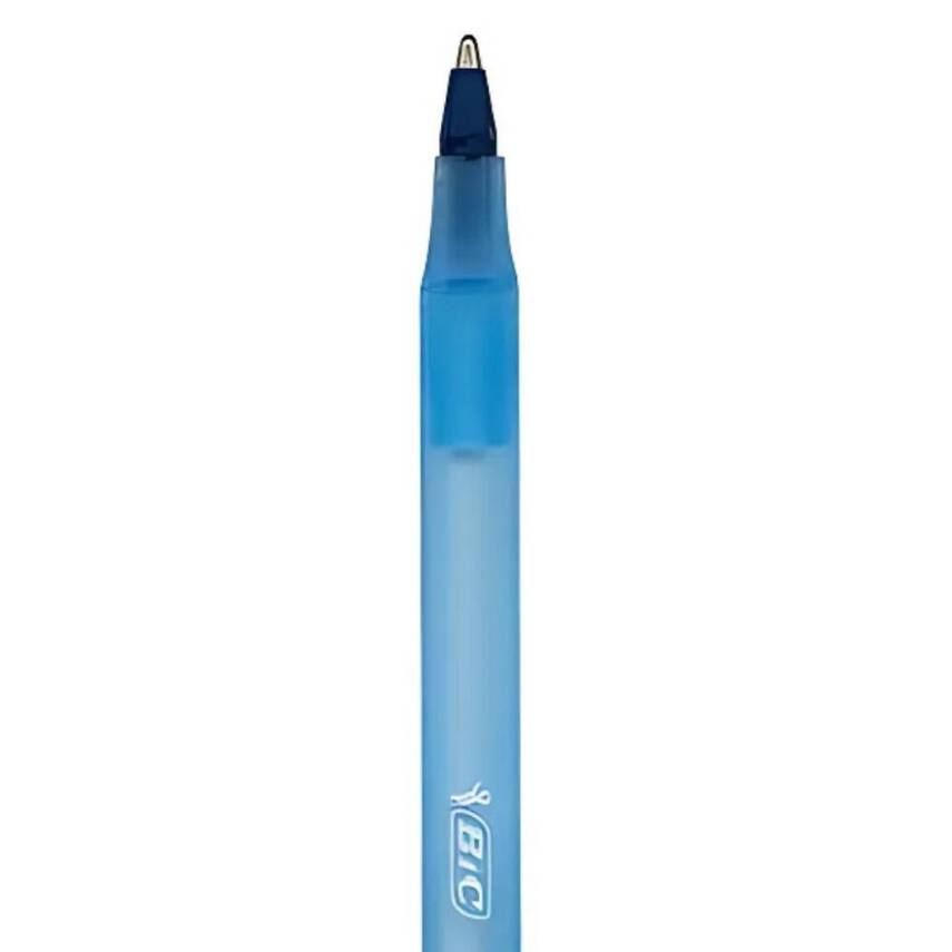 BIC Round Stic Tükenmez Kalem, 60 Adet, Mavi, 1.0 mm, Yağ Bazlı - 4
