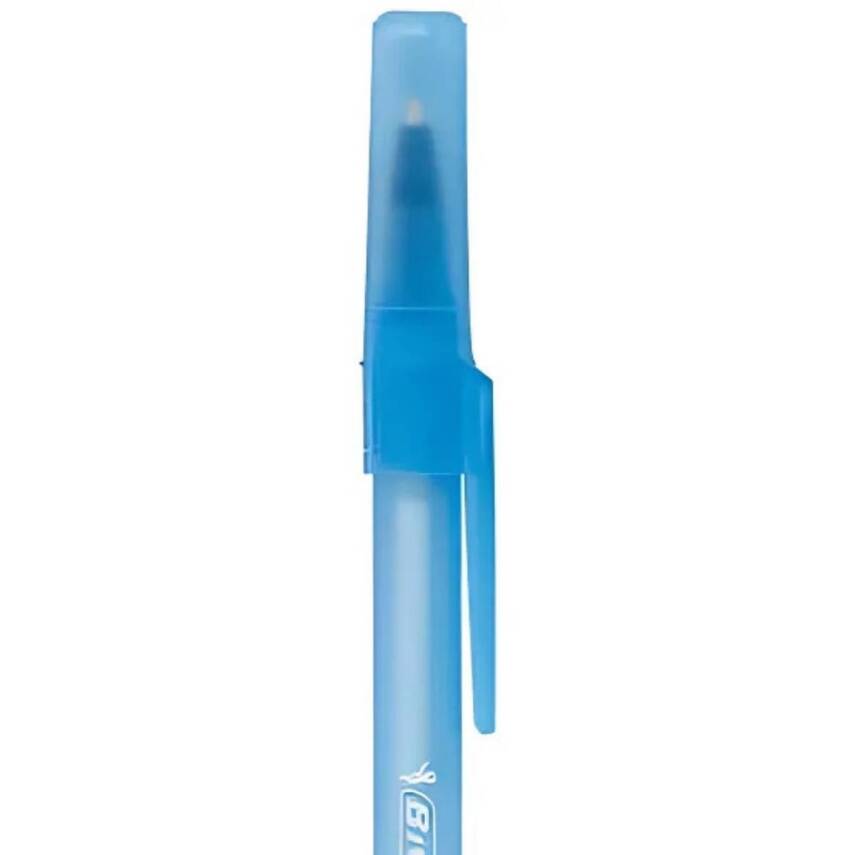 BIC Round Stic Tükenmez Kalem, 60 Adet, Mavi, 1.0 mm, Yağ Bazlı - 5