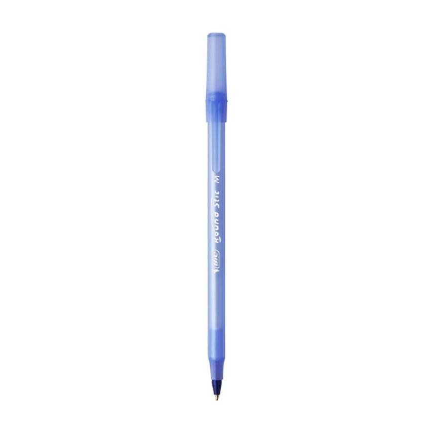 BIC Round Stic Tükenmez Kalem, 60 Adet, Mavi, 1.0 mm, Yağ Bazlı - 6