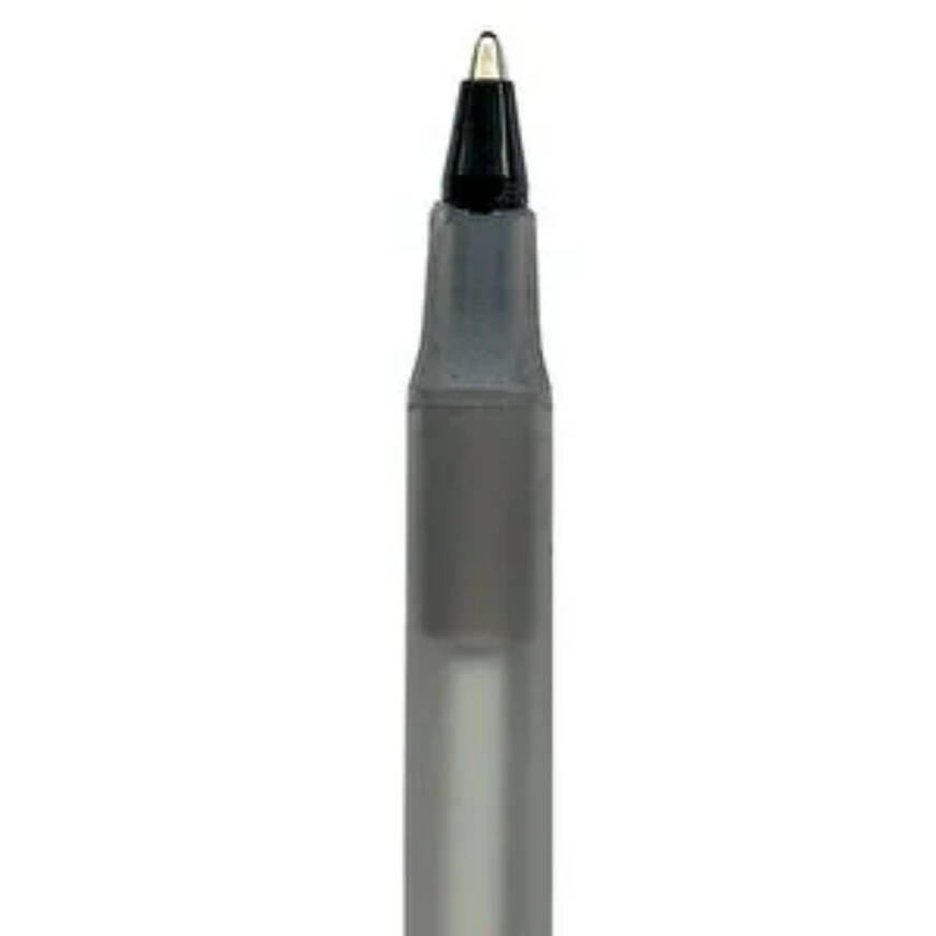 BIC Round Stic Tükenmez Kalem, 1.0 mm Uç, Uzun Ömürlü, Yağ Bazlı,Siyah - 3