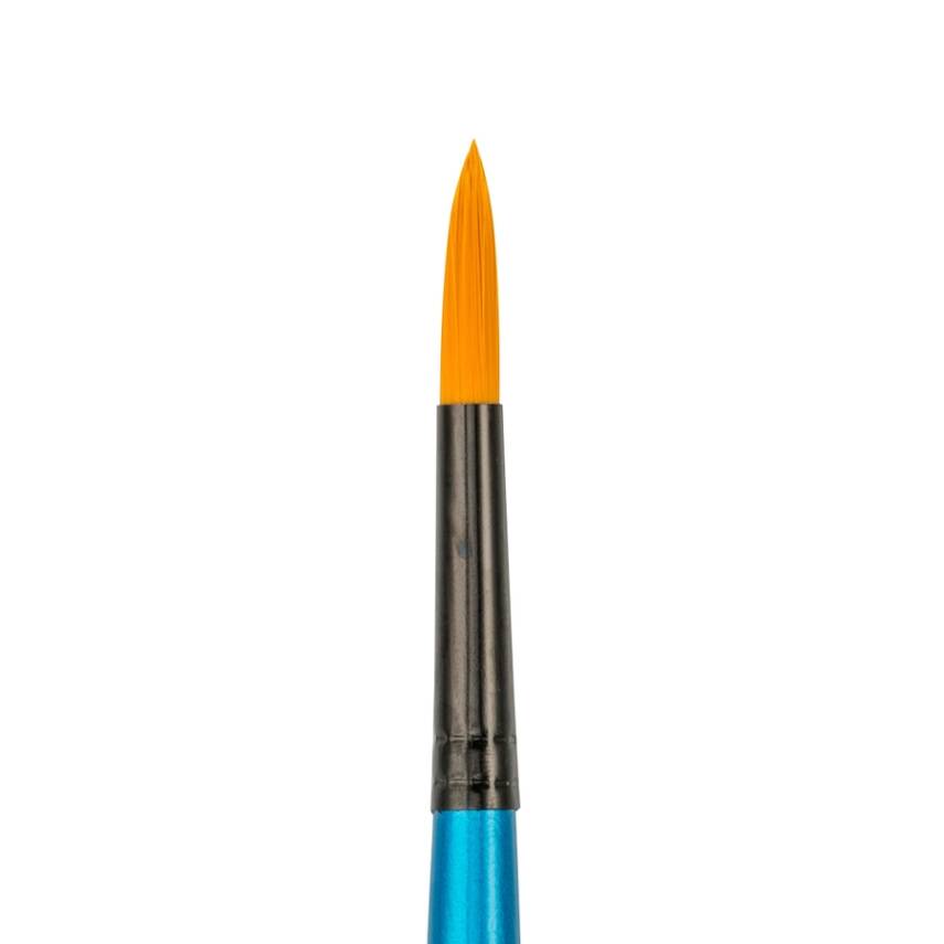 Bigpoint 111 Serisi Yuvarlak Fırça, No: 10, Golden Sentetik Kıllı - 2