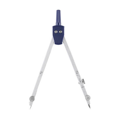 Bigpoint 3'lü Pergel Seti, Çift Ayağı Bükülebilir, Paslanmaz Metal - 3