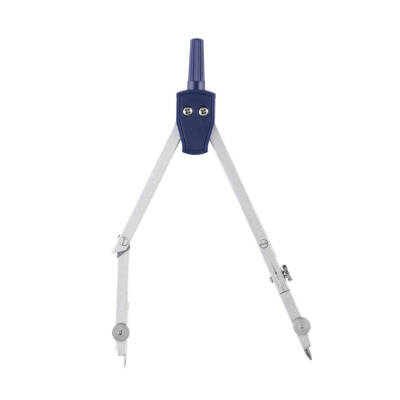 Bigpoint 3'lü Pergel Seti, Çift Ayağı Bükülebilir, Paslanmaz Metal - 6