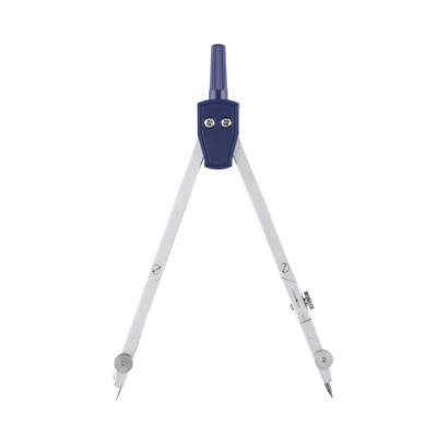 Bigpoint 5'li Pergel Seti, Çift Ayağı Bükülebilir, Paslanmaz Metal - 3