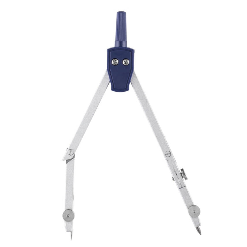 Bigpoint 5'li Pergel Seti, Çift Ayağı Bükülebilir, Paslanmaz Metal - 6