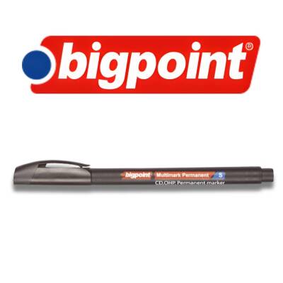 Bigpoint Asetat Kalemi, Siyah, 0.3 mm, İnce Uçlu, Suya Dayanıklı - 4