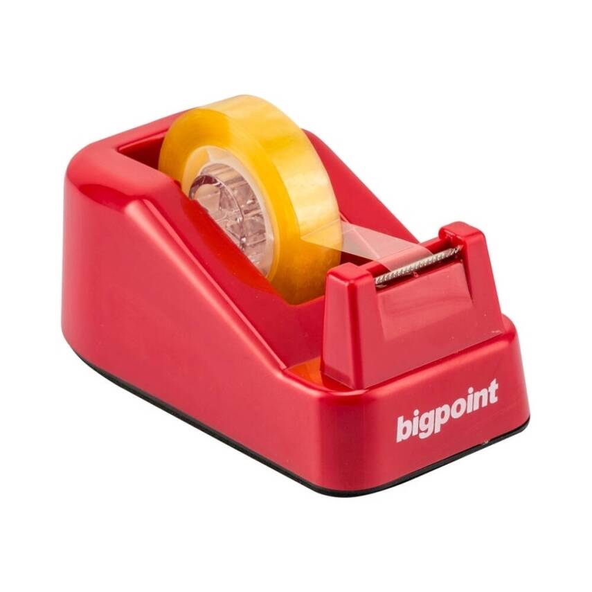 Bigpoint Bant Kesme Makinesi, 33 mt, Küçük Boy, Kırmızı, 12-19 mm Uyum - 1