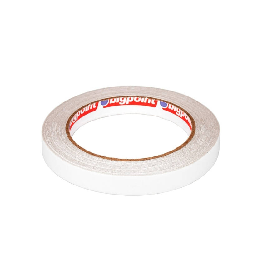 Bigpoint Çift Taraflı Hotmelt Bant, 15 mm x 25 m, Tüm Yüzeyler İçin - 2