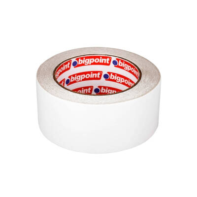 Bigpoint Çift Taraflı Hotmelt Bant, 58 mm x 25 m, Tüm Yüzeyler İçin - 2