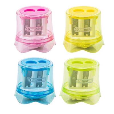 Bigpoint Çiftli Depolu Kalemtıraş, Jumbo ve Standart Kalem İçin, Ufo - Bigpoint