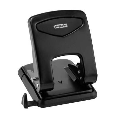 Bigpoint Delgeç 45 Yaprak Siyah, Metal Aksam, Kilitli, Kauçuk Taban - Bigpoint