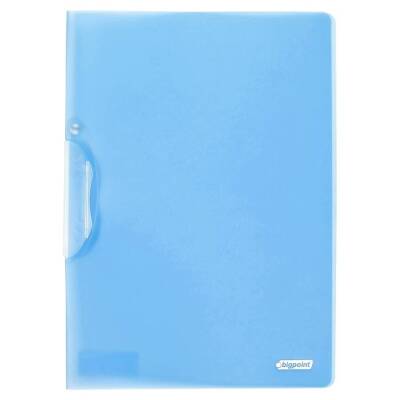 Bigpoint Döküman Dosyası, Yandan Sıkıştırmalı Mekanizmalı, A4, Mavi - Bigpoint