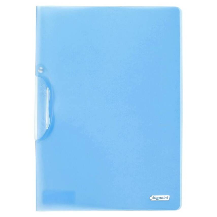 Bigpoint Döküman Dosyası, Yandan Sıkıştırmalı Mekanizmalı, A4, Mavi - 1