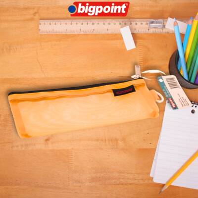 Bigpoint File Kalemlik, Askılıklı, Geniş Hazne, Çanta Askısı, Turuncu - Bigpoint