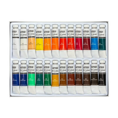 Bigpoint Fine Artist's Yağlı Boya Seti, 12 ml, Yoğun Pigment, 24 Renk - 2