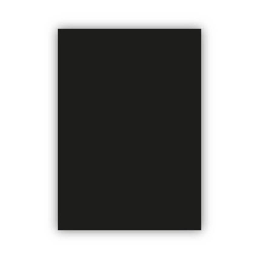 Bigpoint Fon Kartonu Seti, El İşi Uyumlu, Solmayan, 50x70 cm, Siyah - 1