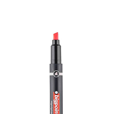 Bigpoint Fosforlu Kalem, Cep Tipi, Su Bazlı, Kurumaya Dayanıklı, Pembe - 3