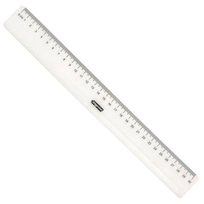 Bigpoint Geniş Cetvel, 30 cm, Kolay Kırılmaz Plastik - 3