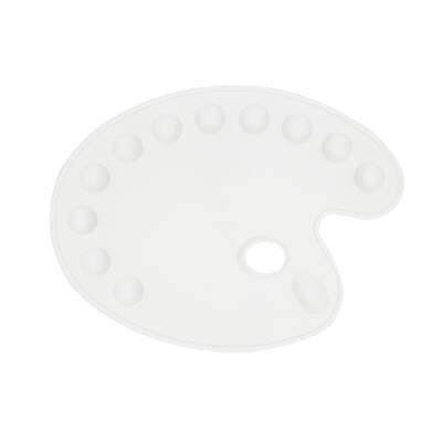 Bigpoint Godeli Palet, Ergonomik, Dayanıklı, 12 Yuvalı, 36 x 27 cm - Bigpoint