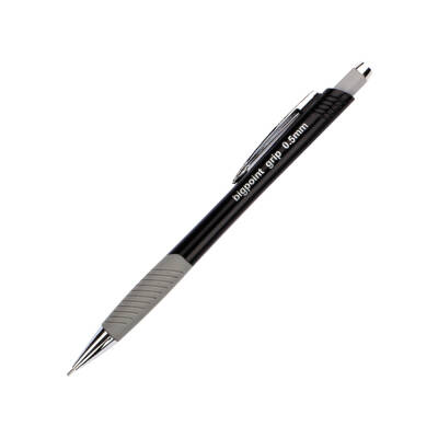 Bigpoint Grip Versatil Kalem, 0.5 mm, Gizlenebilir Uçlu, Siyah - Bigpoint