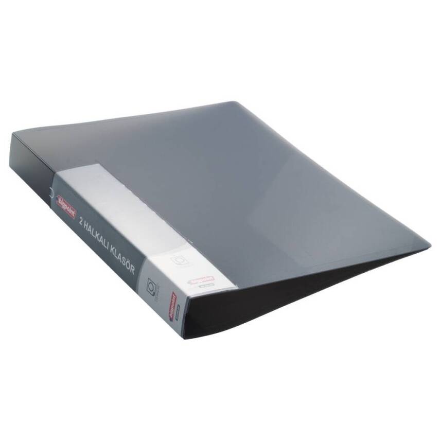 Bigpoint Halkalı Klasör, 2 Halkalı, İç Cepli, 150 A4 Kapasiteli, Siyah - 3