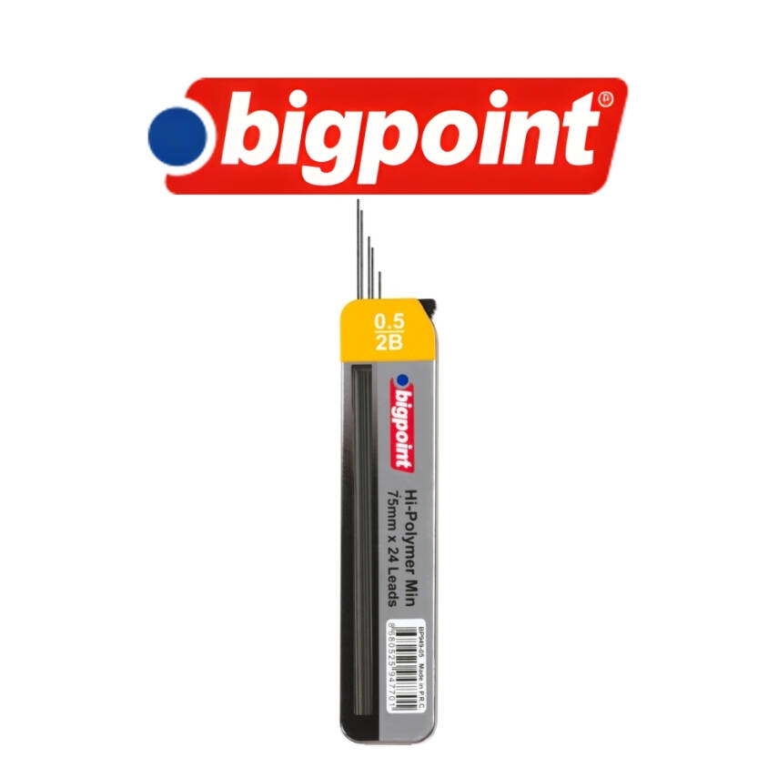 Bigpoint Kalem Ucu, 0.5 mm, HB, 75 mm, 24'lü Tüp - 3
