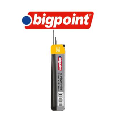 Bigpoint Kalem Ucu, 0.5 mm, HB, 75 mm, 24'lü Tüp - 3