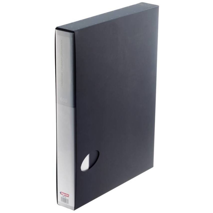 Bigpoint Kartvizit Albümü, 600 Kapasite, Kolay Sunum Mekanizma, Siyah - 1