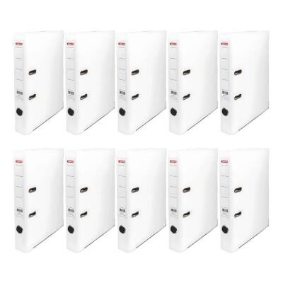 Bigpoint Dar Klasör, 10 Adet, 2 Halkalı, 350 Sayfa Kapasiteli, Beyaz - 2