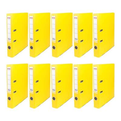 Bigpoint Dar Klasör, 10 Adet, 2 Halkalı, 350 Sayfa Kapasiteli, Sarı - 2