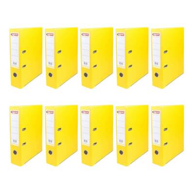 Bigpoint Klasör, 10 Adet, 2 Halkalı, 480 Sayfa Kapasiteli, Sarı - 2