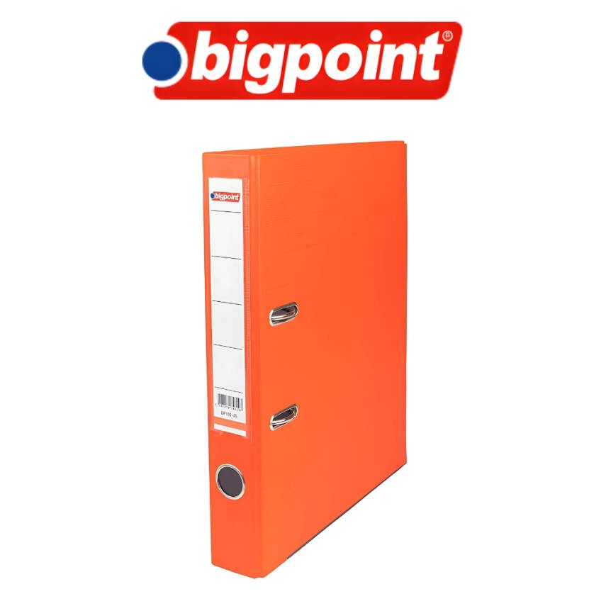 Bigpoint Dar Klasör, 2 Halkalı Mekanizma, 350 Sayfa Kapasite, Turuncu - 3