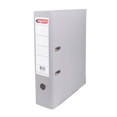 Bigpoint Geniş Klasör, 2 Halkalı Mekanizma, 480 Sayfa Kapasiteli, Gri - Bigpoint