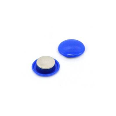 Bigpoint Magnet 30 mm Mıknatıs, Mavi, 6’lı Blister, Plastik Kaplama - 2