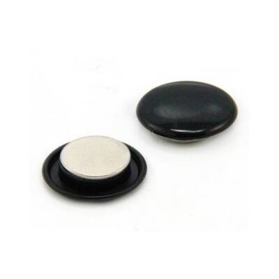 Bigpoint Magnet 30 mm Mıknatıs, Siyah, 6’lı Blister, Plastik Kaplama - 2