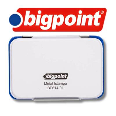 Bigpoint Metal Istampa, 10x7 cm, Yüksek Emicili, Damga Pedi, Küçük Boy - 5